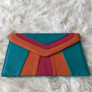 Colorblock Clutch